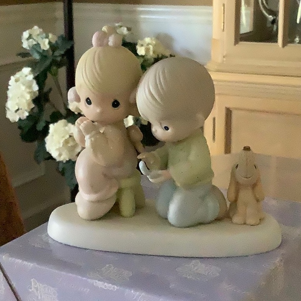Precious Moments “with this ring I …”104019 with original box